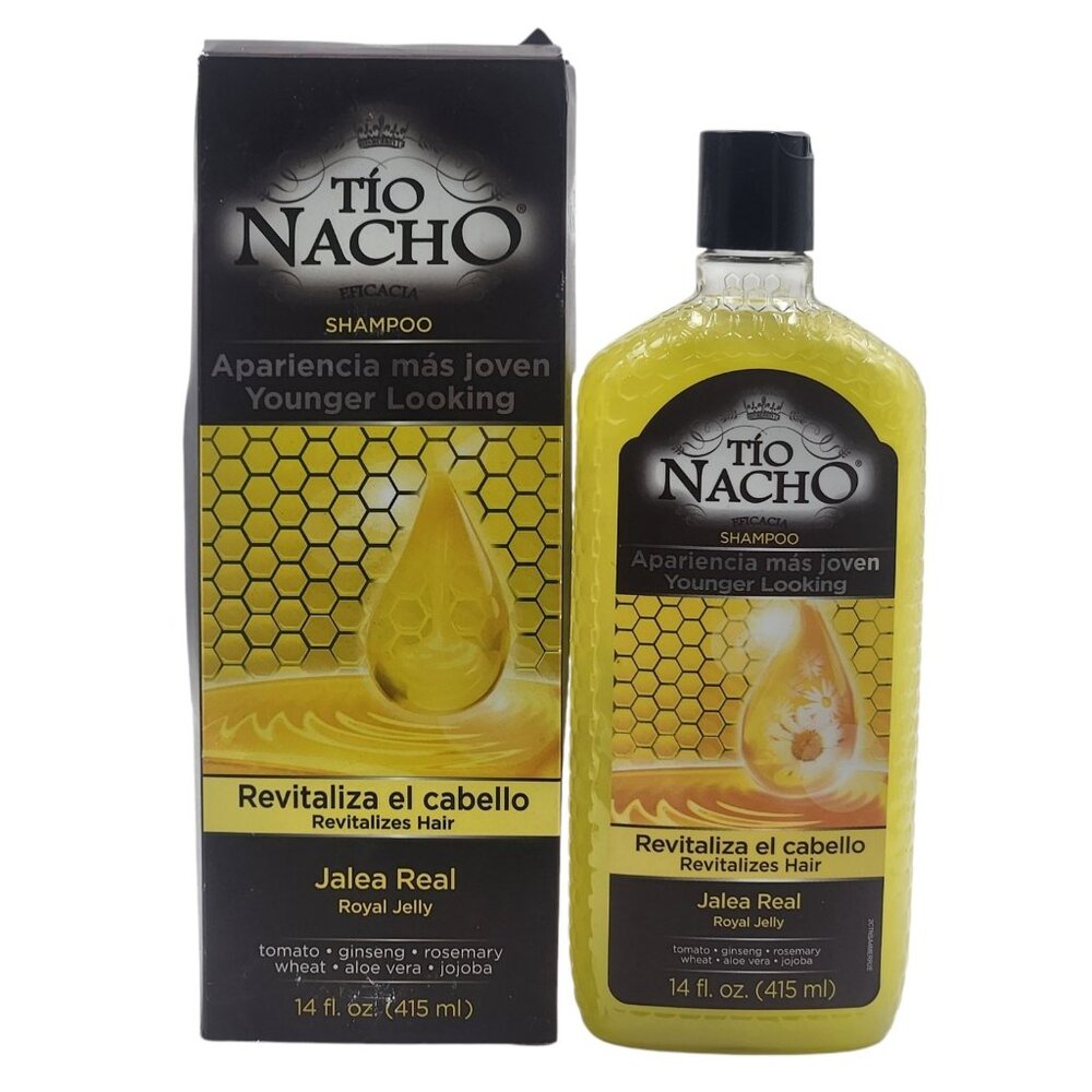 Tio Nacho Younger Looking Revitalizing Shampoo 14‎ fl oz with Royal Jelly Jojoba